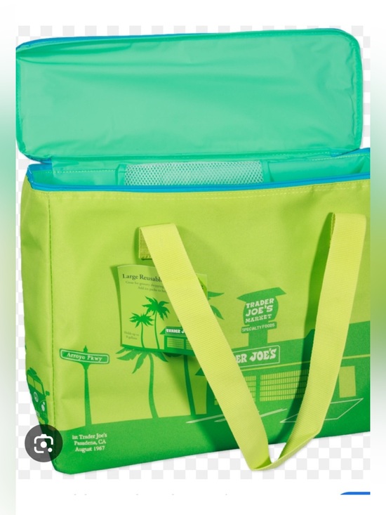 Trader Joe'S Handbags - Trader Joe’s large reusable insulated bag new